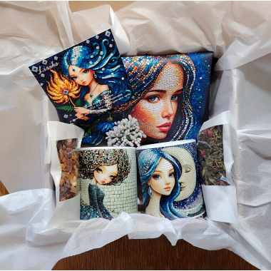 Подарочный набор "Мозаичная красота" № 1