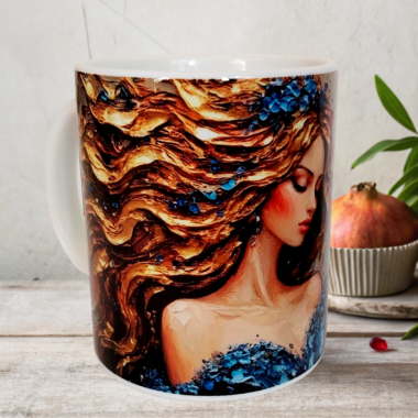 Кружка "Золотые локоны. Беларусь", 330 мл