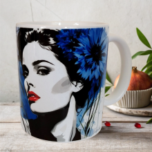 Кружка "Стильный символ года василька", 330 мл